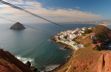 Zip line between Mazatlán’s El Faro and Observatorio